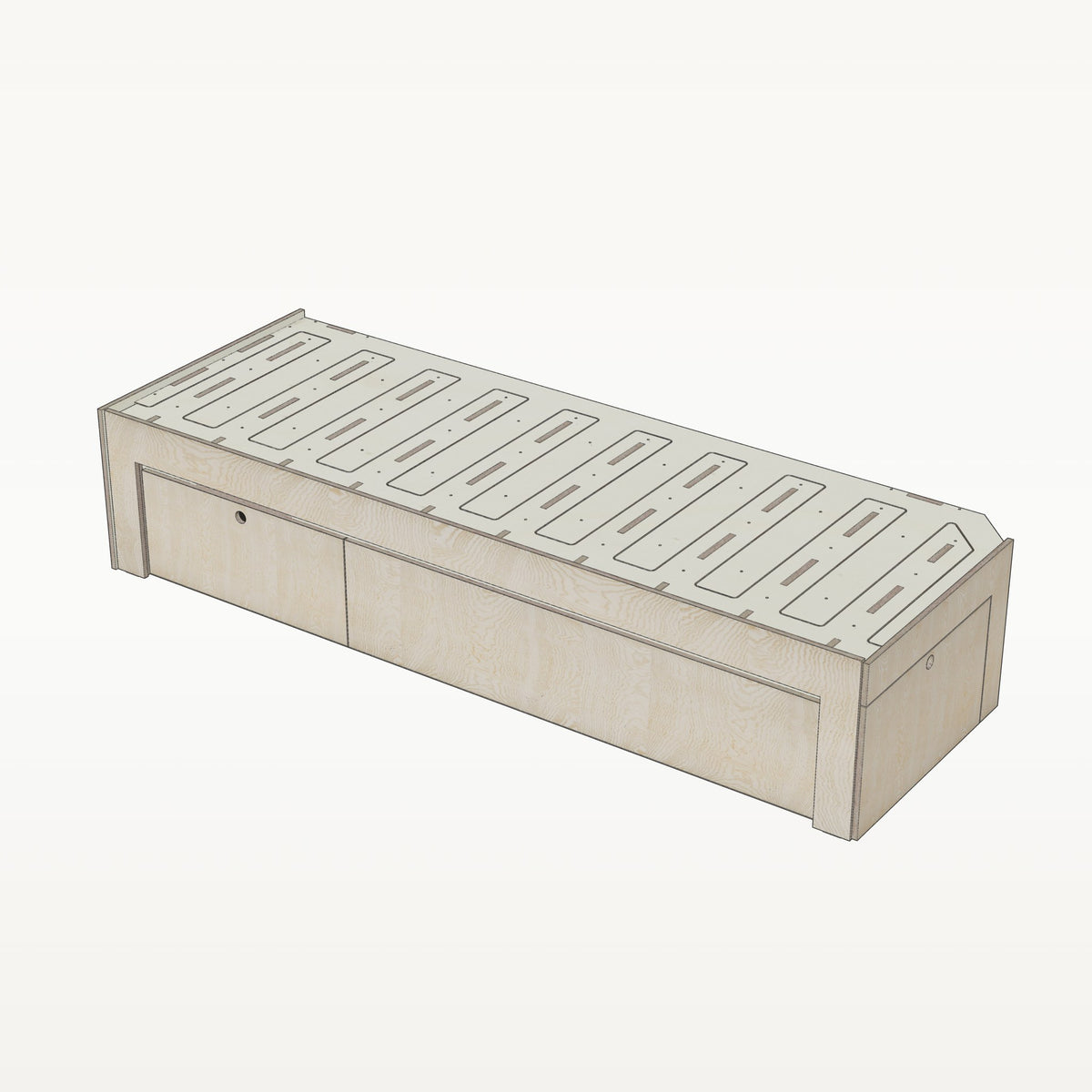 Longitudinal Bed 200 cm