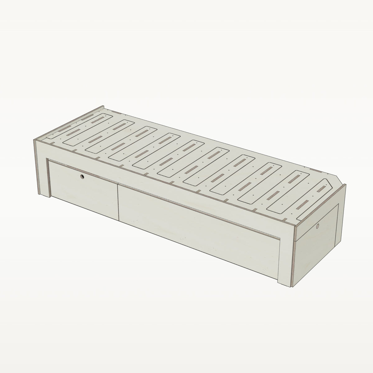 Longitudinal Bed 200 cm