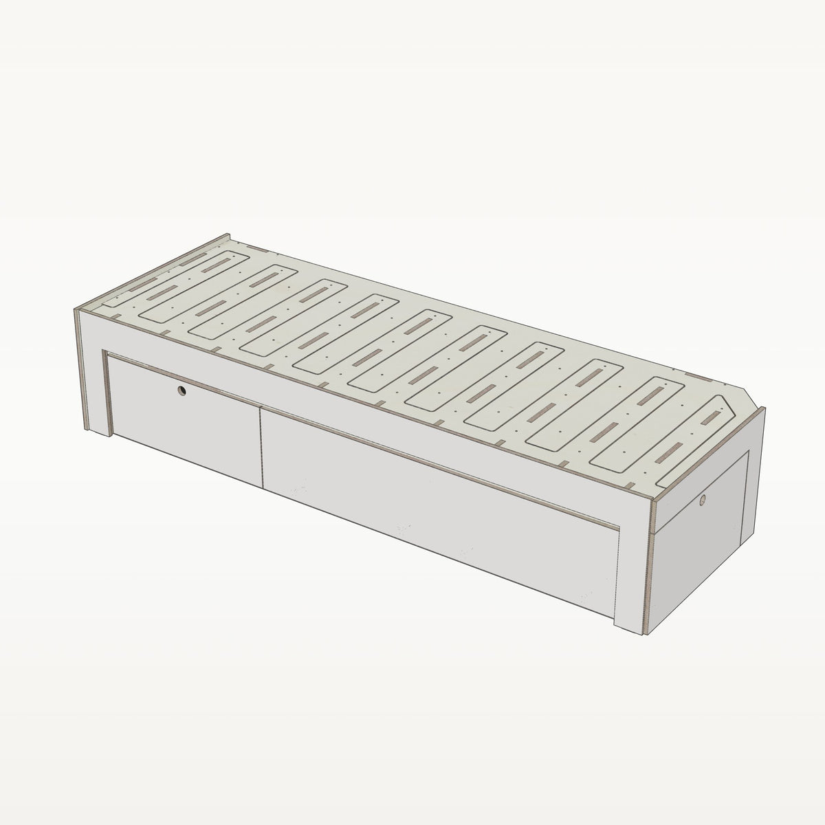 Longitudinal Bed 200 cm