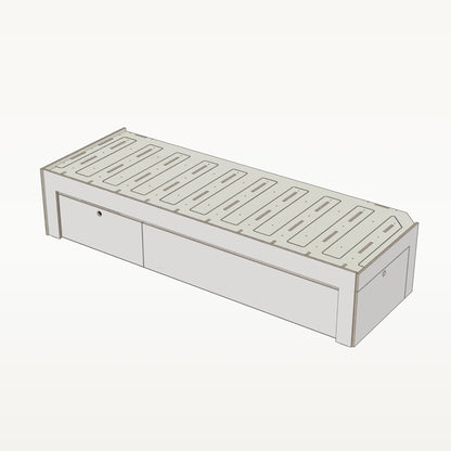 Longitudinal Bed 200 cm