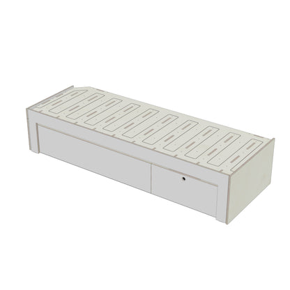 Laengsbett 200 cm - Rendering