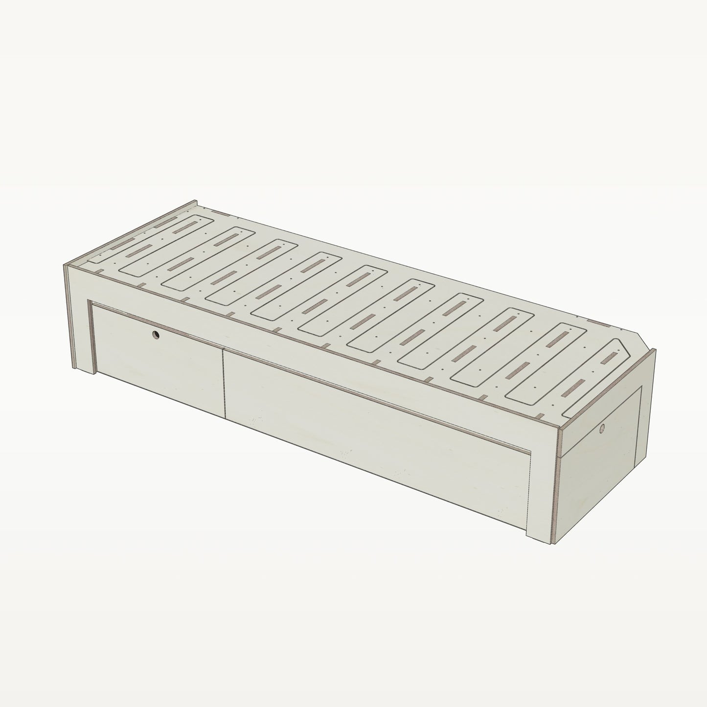 Laengsbett 200 cm
