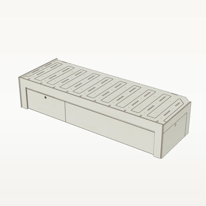Laengsbett 200 cm