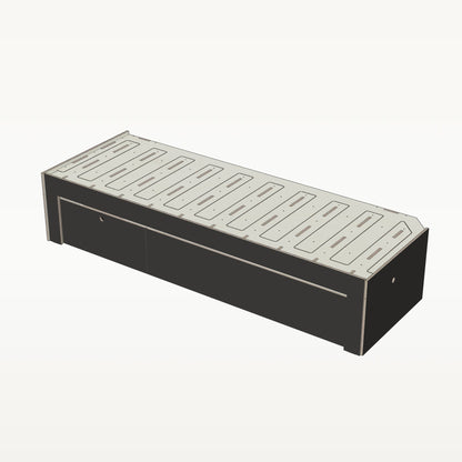 Laengsbett 200 cm