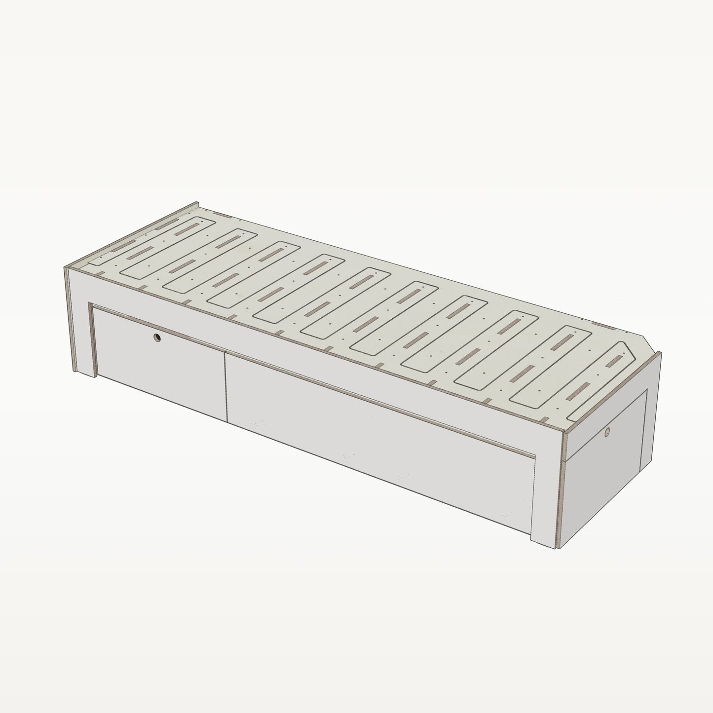 Laengsbett 200 cm
