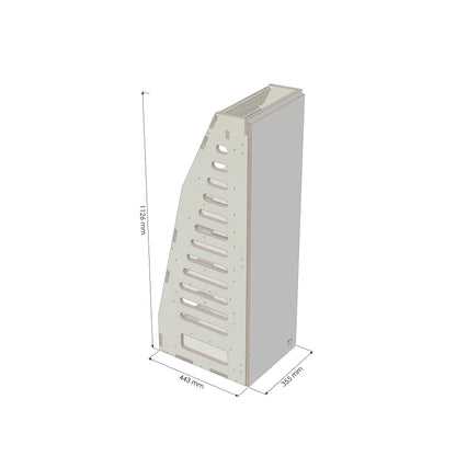 Hochschrank Schmal Links - Iveco L3H3 - Bemasst
