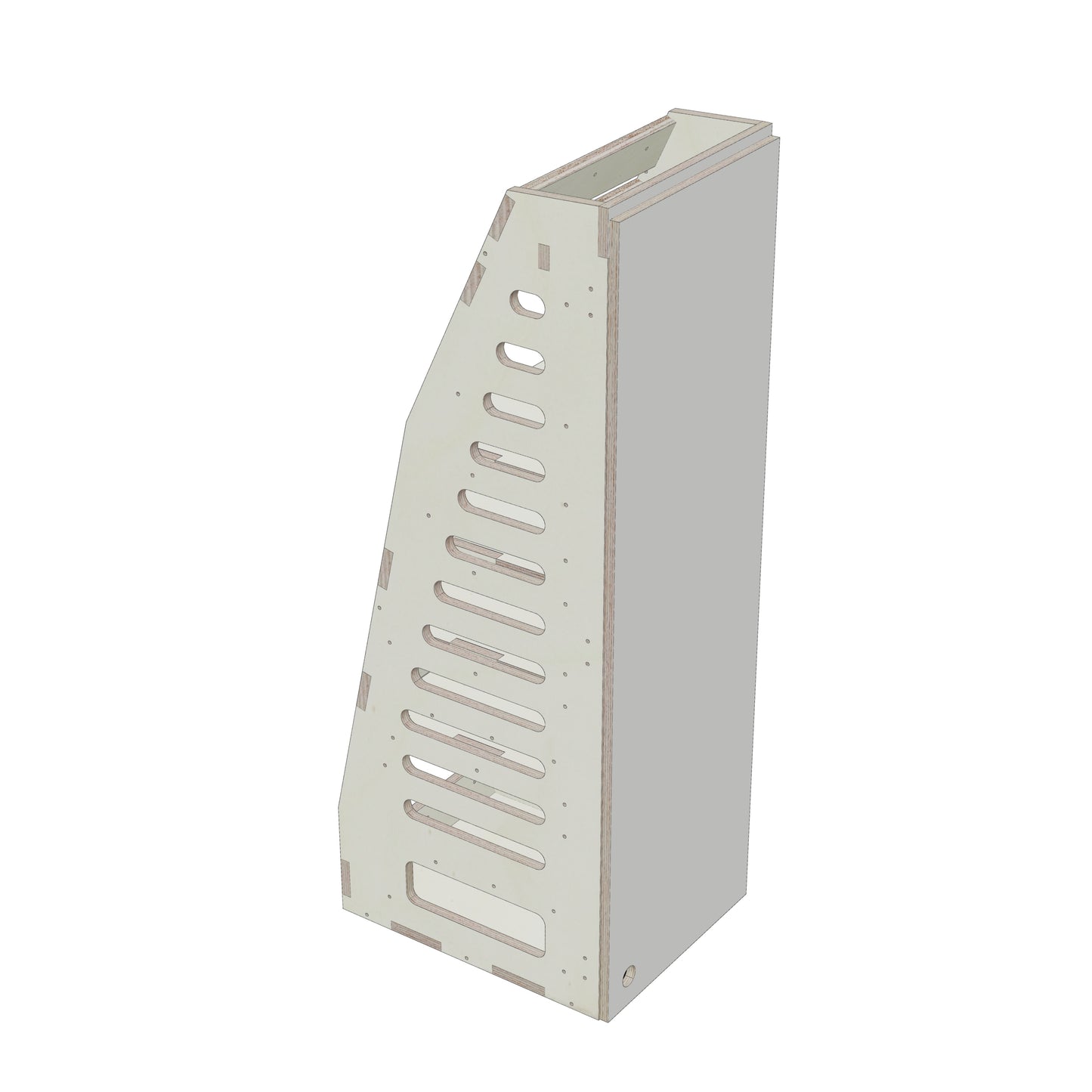 Hochschrank Schmal Rechts - Iveco L3H3 - Rendering