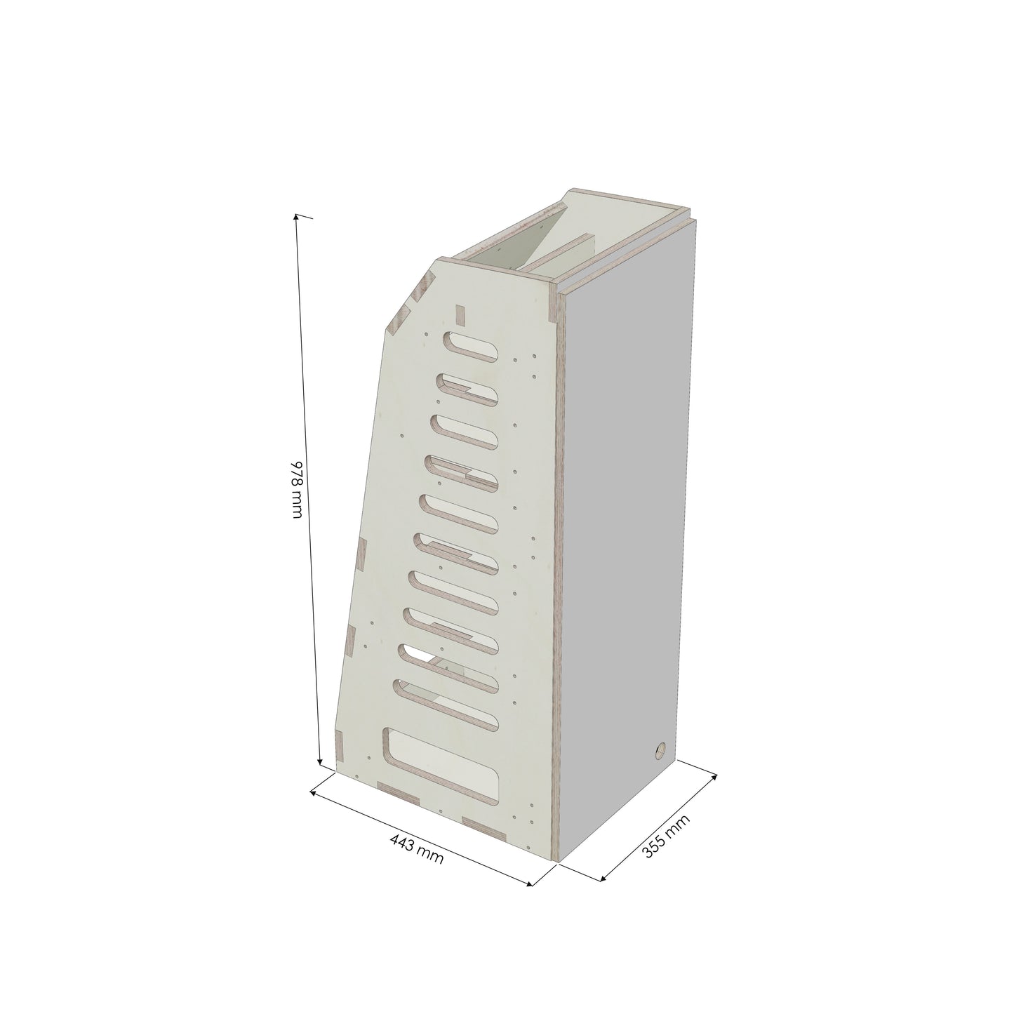 Hochschrank Schmal Links - Mercedes H2 - Bild_2