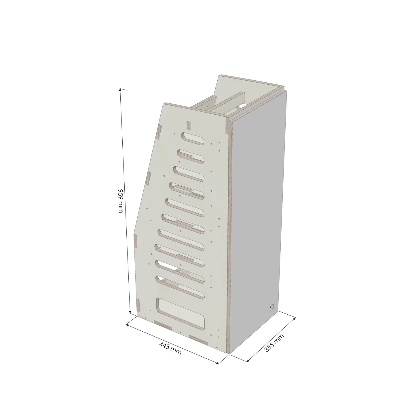Hochschrank Schmal Links - Stellantis H2 - Bild_2