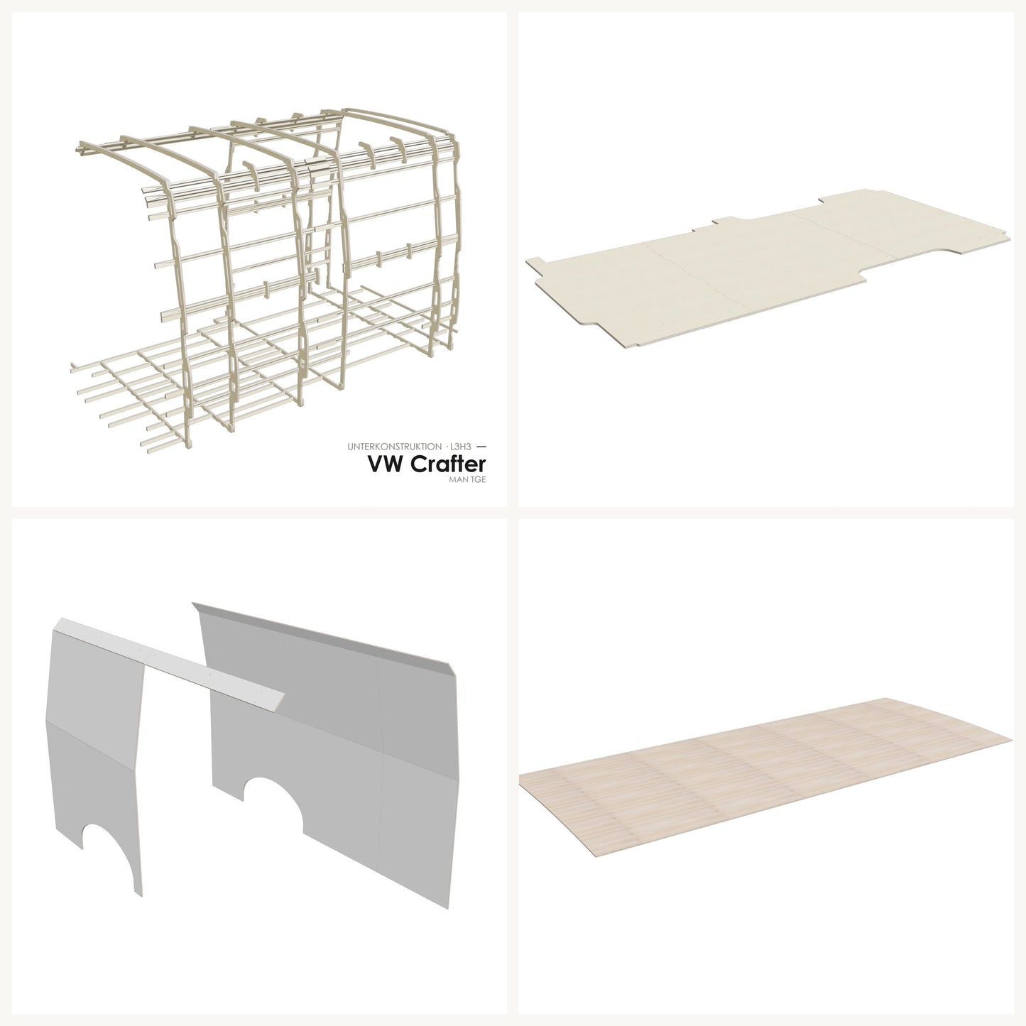 VW Crafter / MAN TGE – Complete Kit Premium L3H3