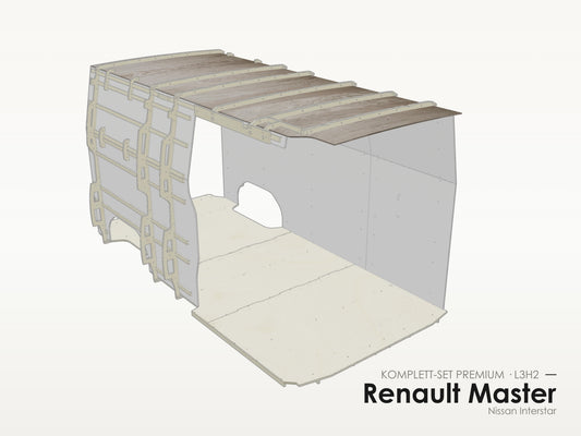 Renault Master / Nissan Interstar – Komplett-Set Premium L3H2