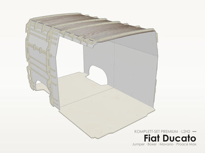 Fiat Ducato / Jumper / Boxer / Movano / Proace Max – Komplett-Set Premium L2H2
