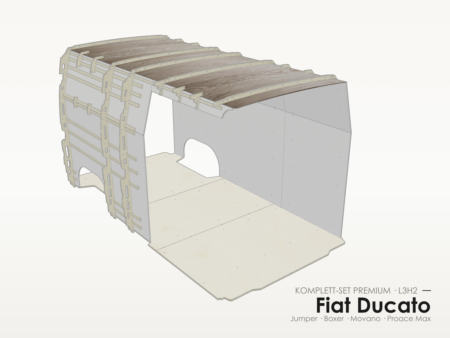 Fiat Ducato / Jumper / Boxer / Movano / Proace Max – Komplett-Set Premium L3H2