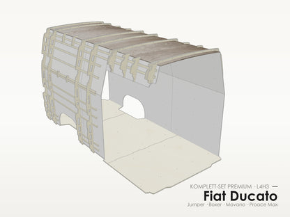 Fiat Ducato / Jumper / Boxer / Movano / Proace Max – Komplett-Set Premium L4H3