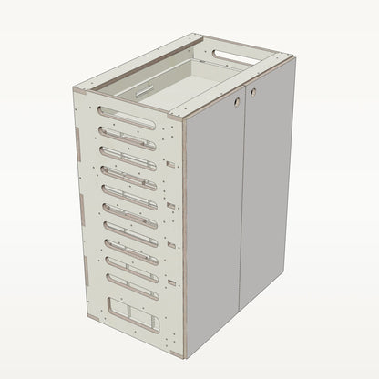 Unterschrank Euroboxen Breit