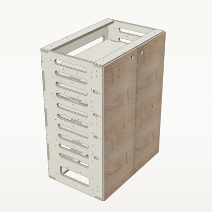 Unterschrank Fachboeden Breit - Material_asteiche