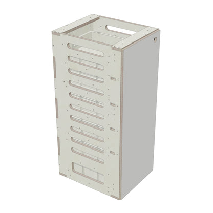 Unterschrank Euroboxen Schmal mit Radkasten-Aussparung - Rendering