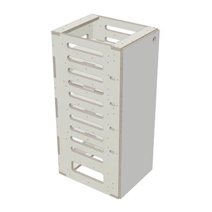 Unterschrank Fachboeden Schmal - Rendering