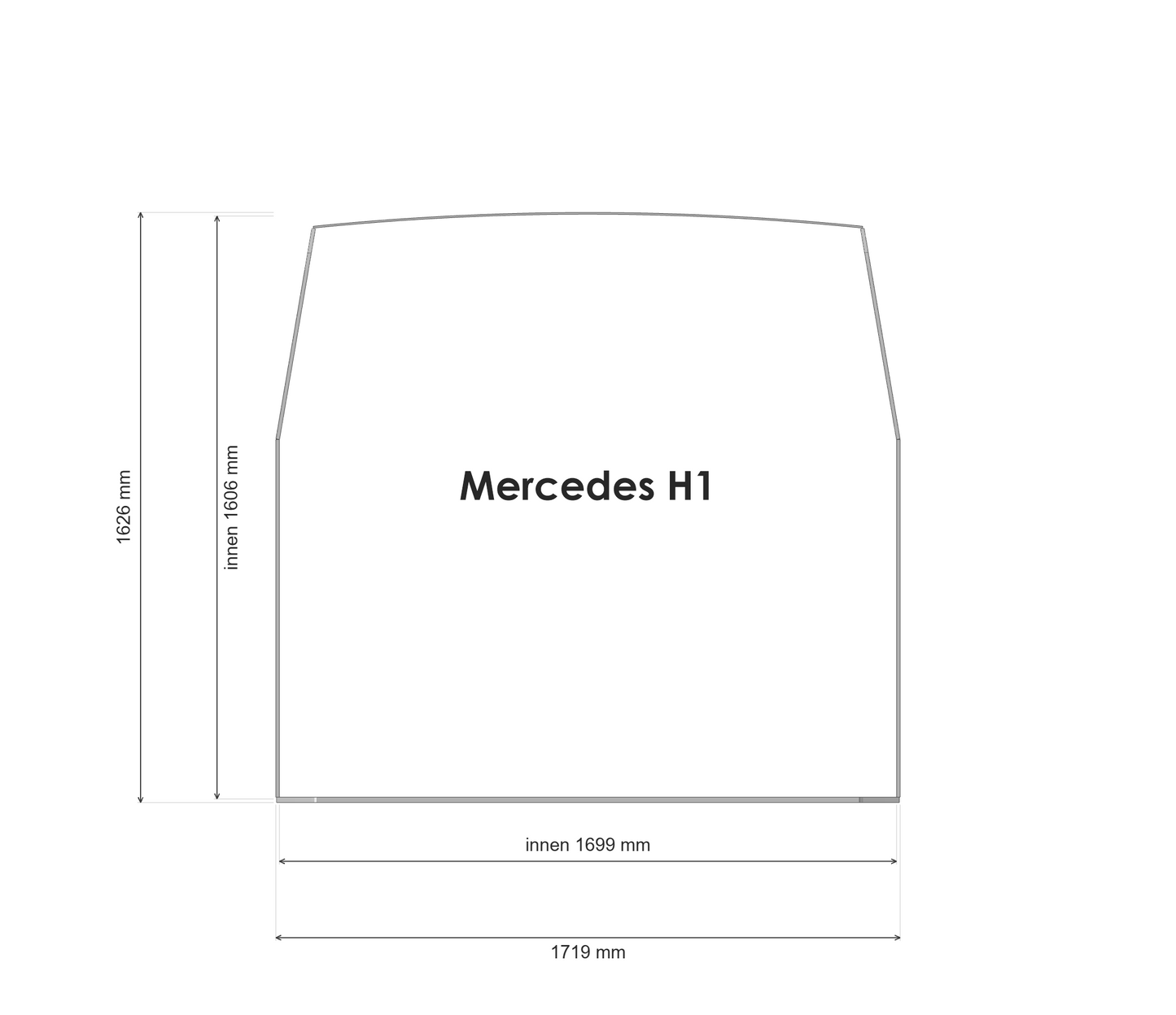 Unterkonstruktionsset Mercedes Sprinter
