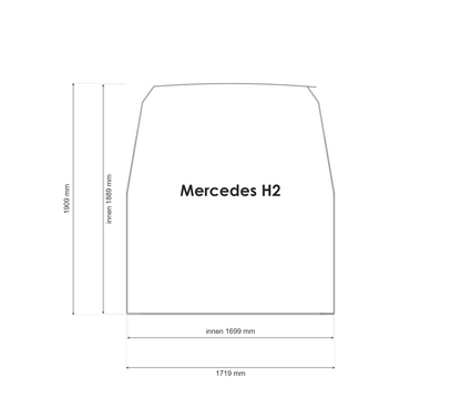Mercedes Sprinter – Komplett-Set Pappel L2H2