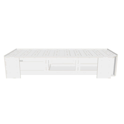 Laengsbett 200 cm - 3D Modell