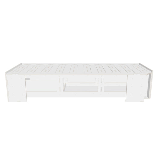 Laengsbett 200 cm - 3D Modell