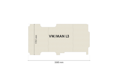 VW Crafter / MAN TGE – Komplett-Set Pappel L3H2